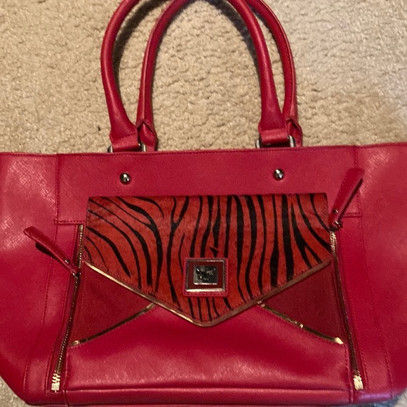 Sharif 1827 Womens red purse - Picture 1 of 6